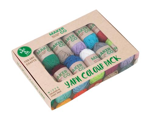 MakerCo - Recycled Cotton Yarn - Assorted 12 Pack