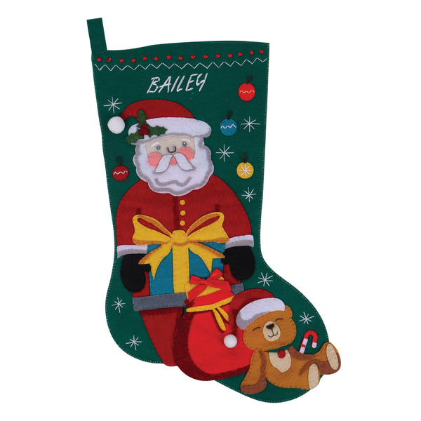 Felt Stocking Kit: Christmas: Father Christmas