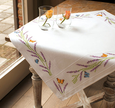 Vervaco Tablecloth Kit Lavender PN-0013208