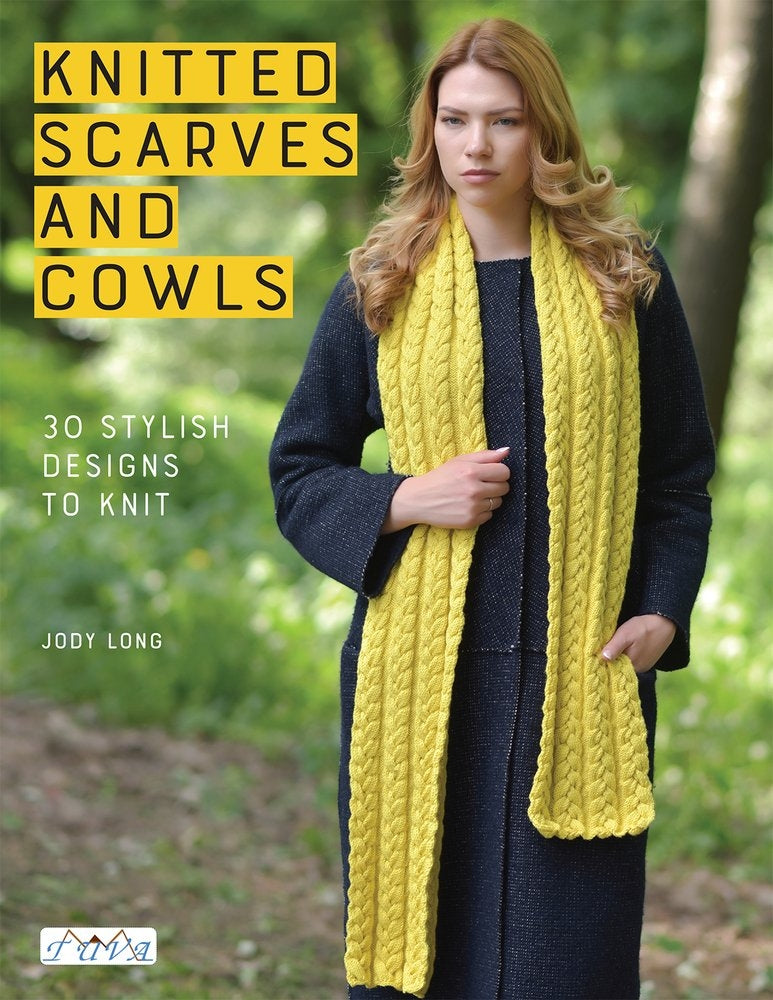 KNITTING BOOK - Knitted Scarves & Cowls - 30 Stylish Designs to Knit by Jody Long