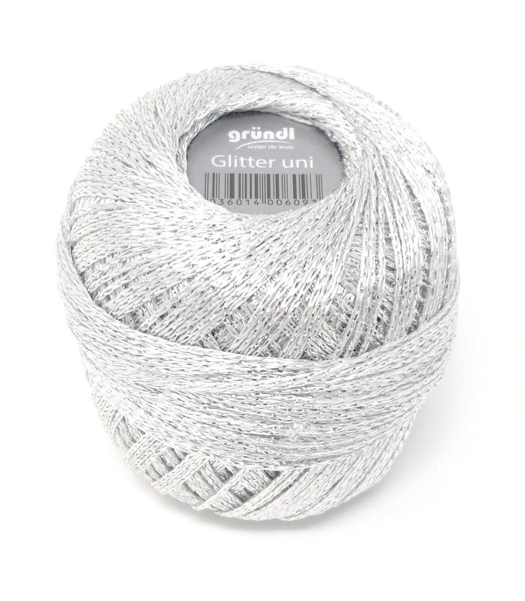 Grundl Glitter Uni Crochet 25g – Readicut