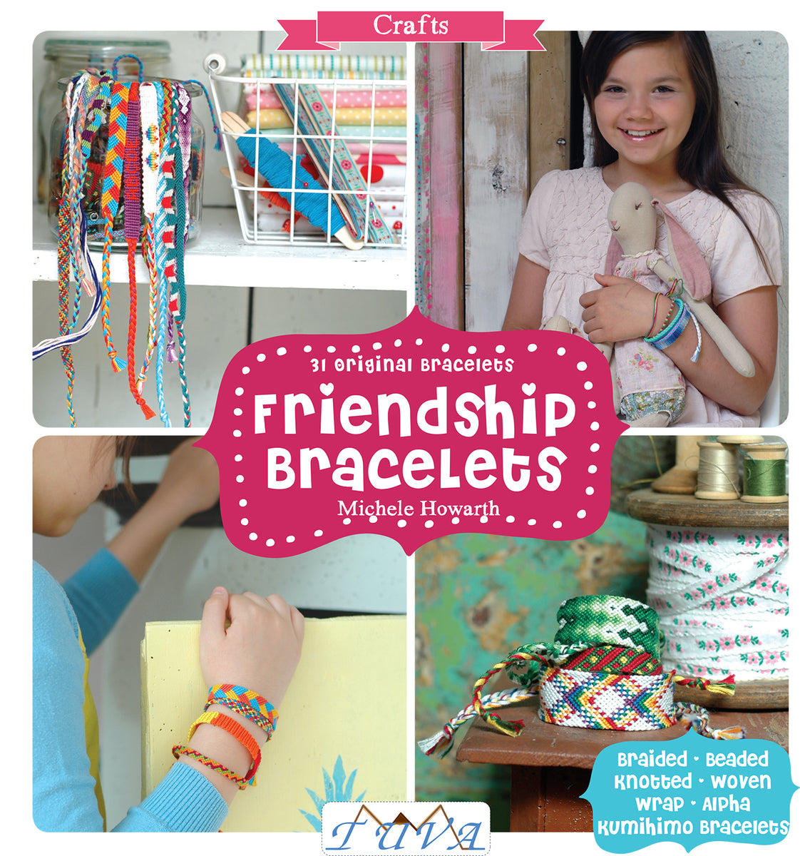 CRAFT BOOK - Friendship Bracelets - 31 Original Bracelets – Readicut