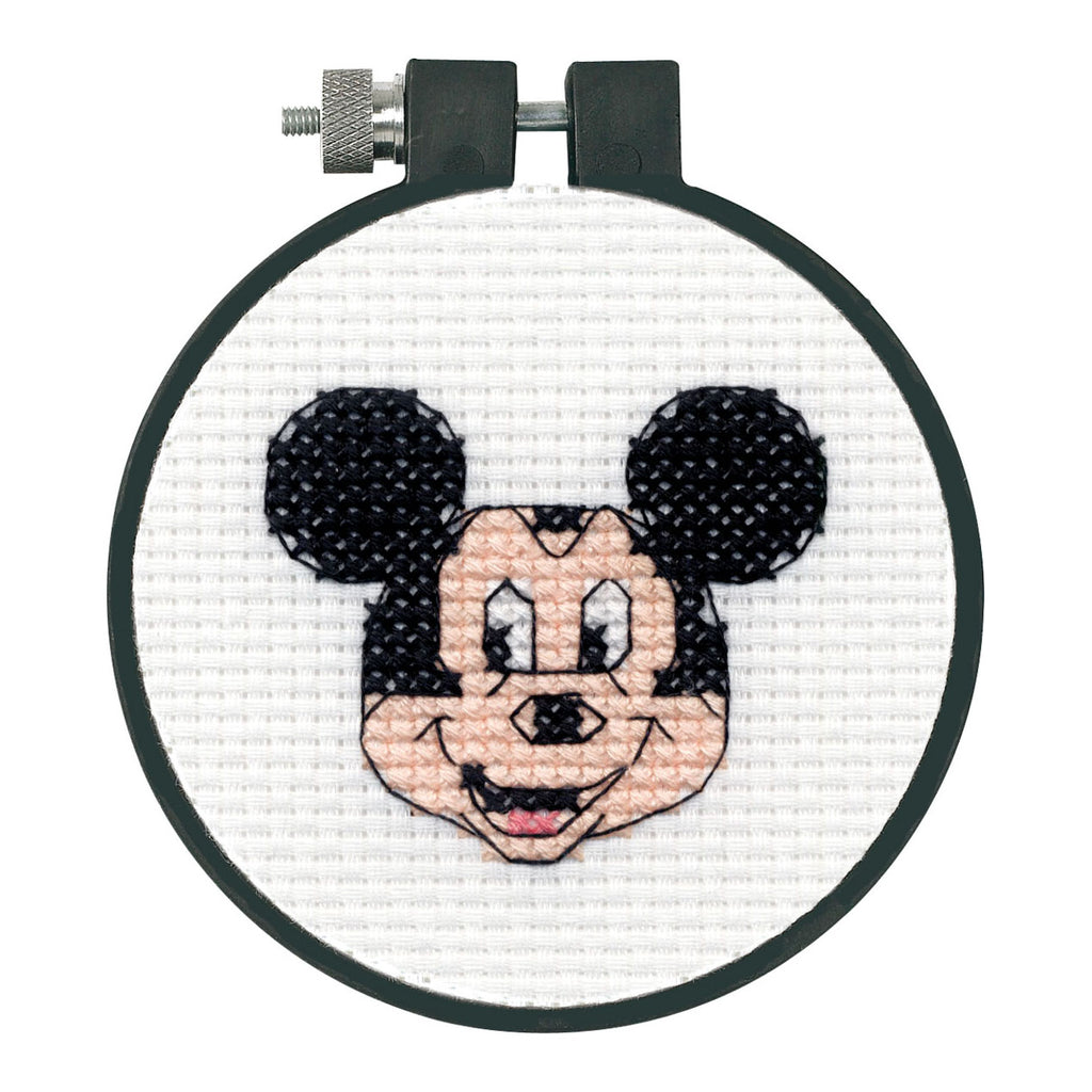 Learn-a-Craft: Counted Cross Stitch Kit: Mickey Mouse