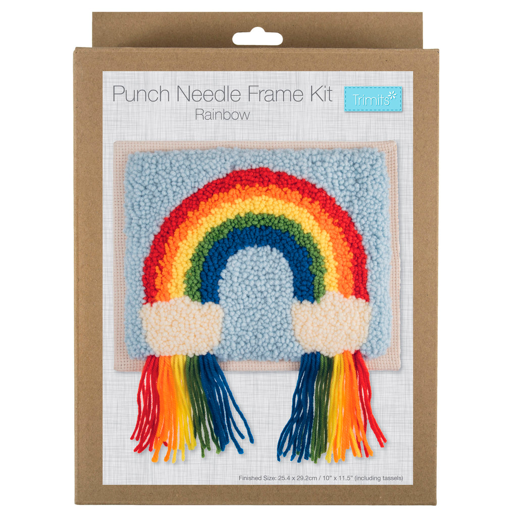 Punch Needle Kit: Rainbow