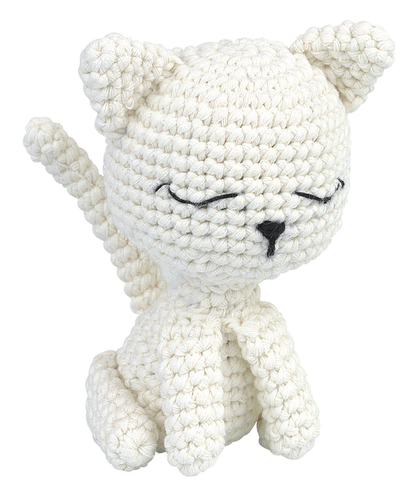 Knitty Critters - Pouch Pals - Nugget The Kitten