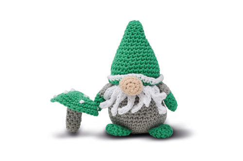 Knitty Critters - Pocket Gnomes - Gilbert The Green Gnome