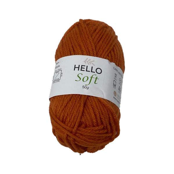 HELLO Soft Aran Yarn 50g