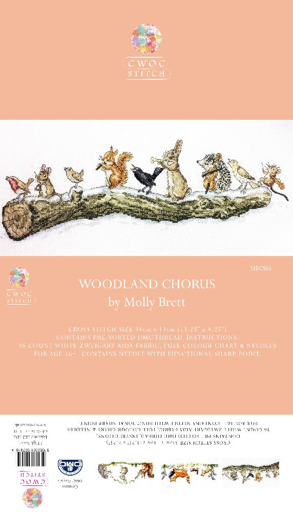 Molly Brett Counted Cross Stitch - Woodland Chorus