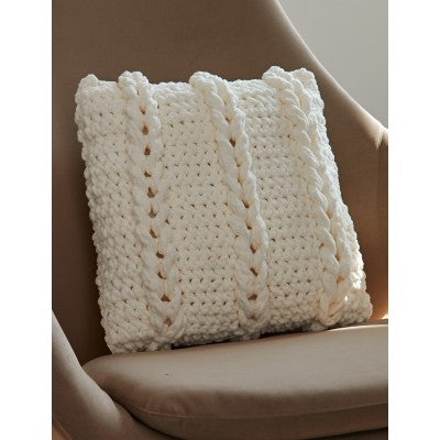 CROCHET PATTERN - Chain Links Pillow Crochet Pattern