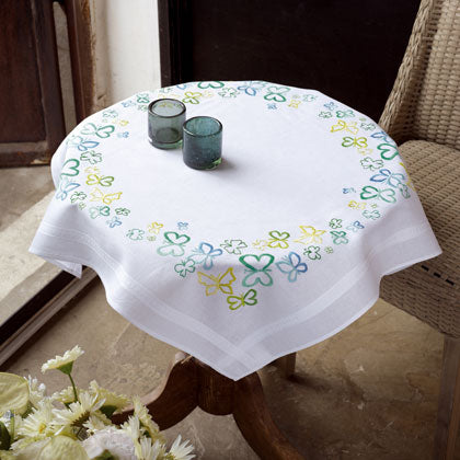 Vervaco Tablecloth Kit Butterfly Meadow PN-0148473