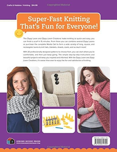 KB LOOMS - BOOK - Quick and Easy Knitting Projects for the 10