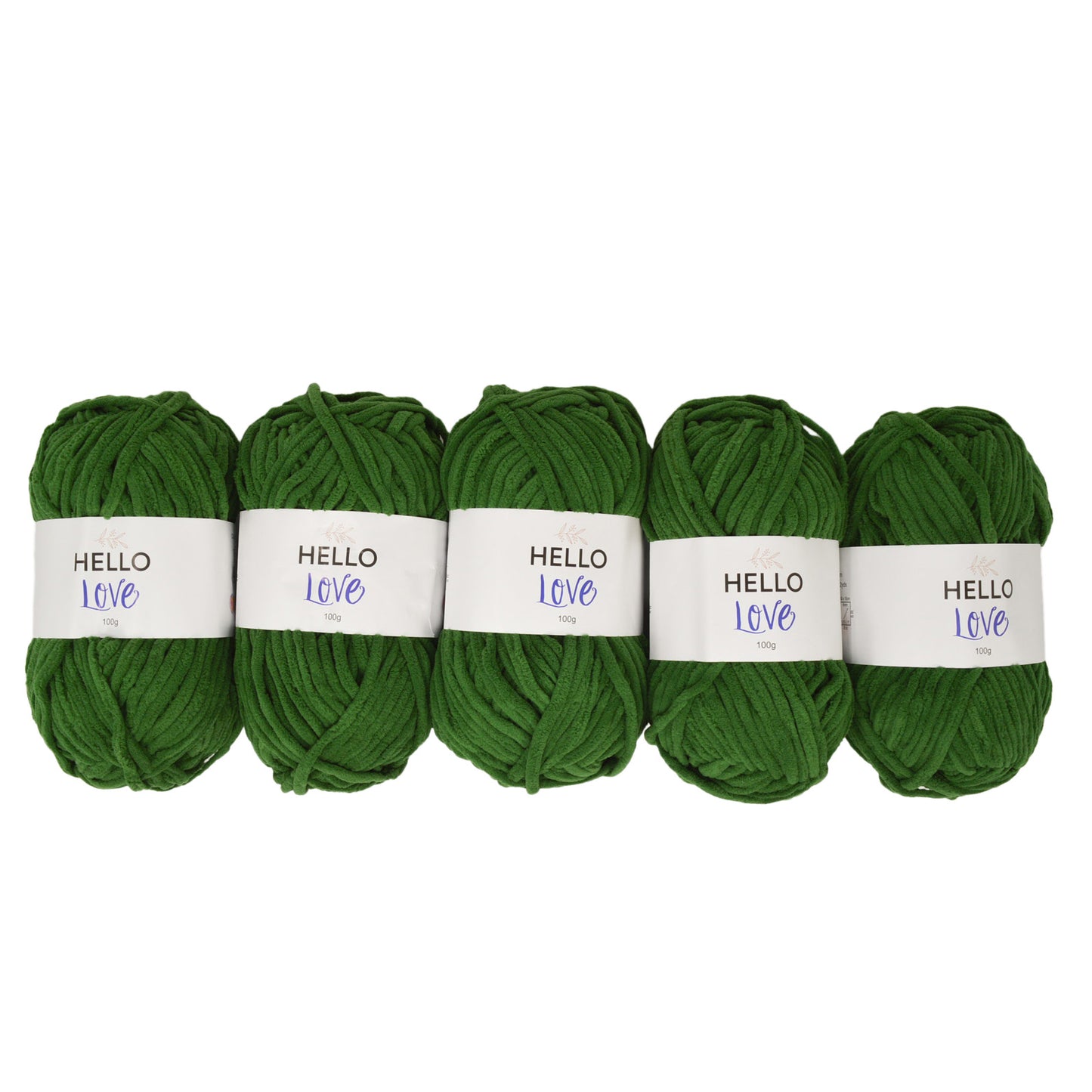 Pack of 5 x 100g Hello Love Super Chunky Yarn