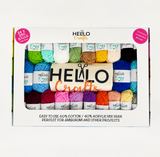 Hello Easy Gift Box | 24 x 25g Hello Easy Yarn Set