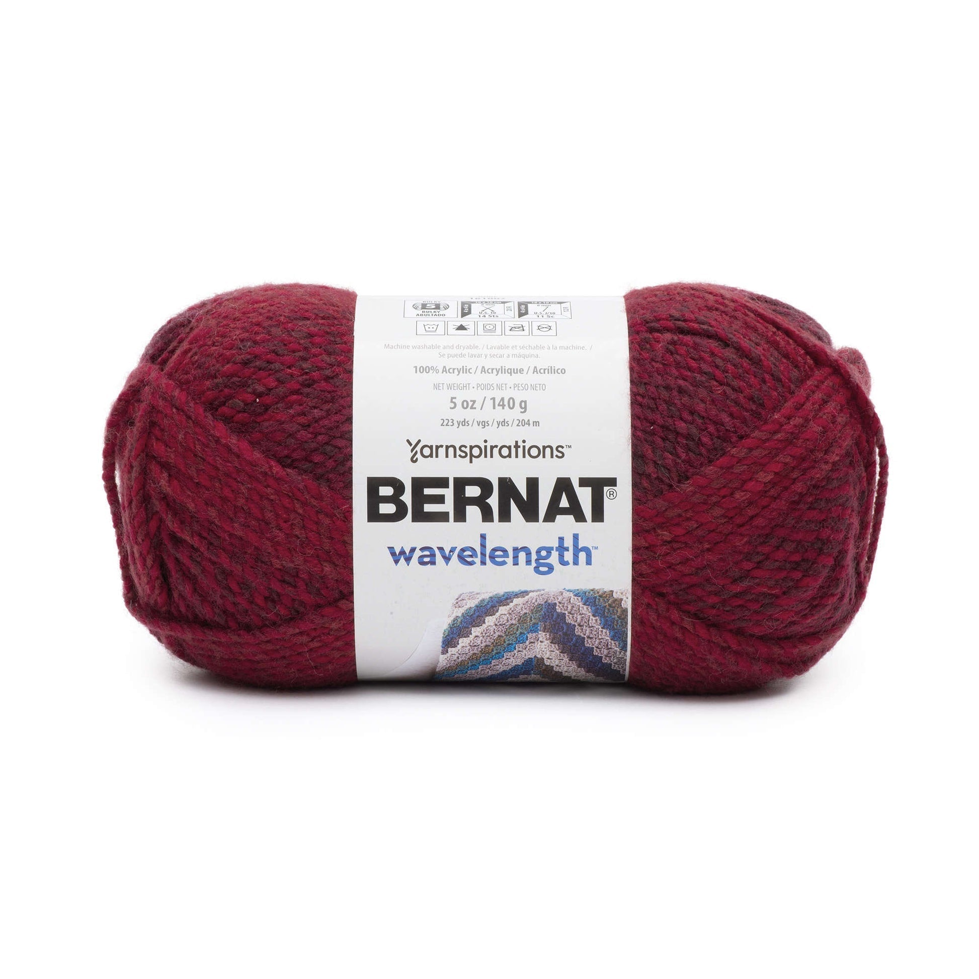 2 Ball Pack Bernat Wavelength Chunky Yarn 140g