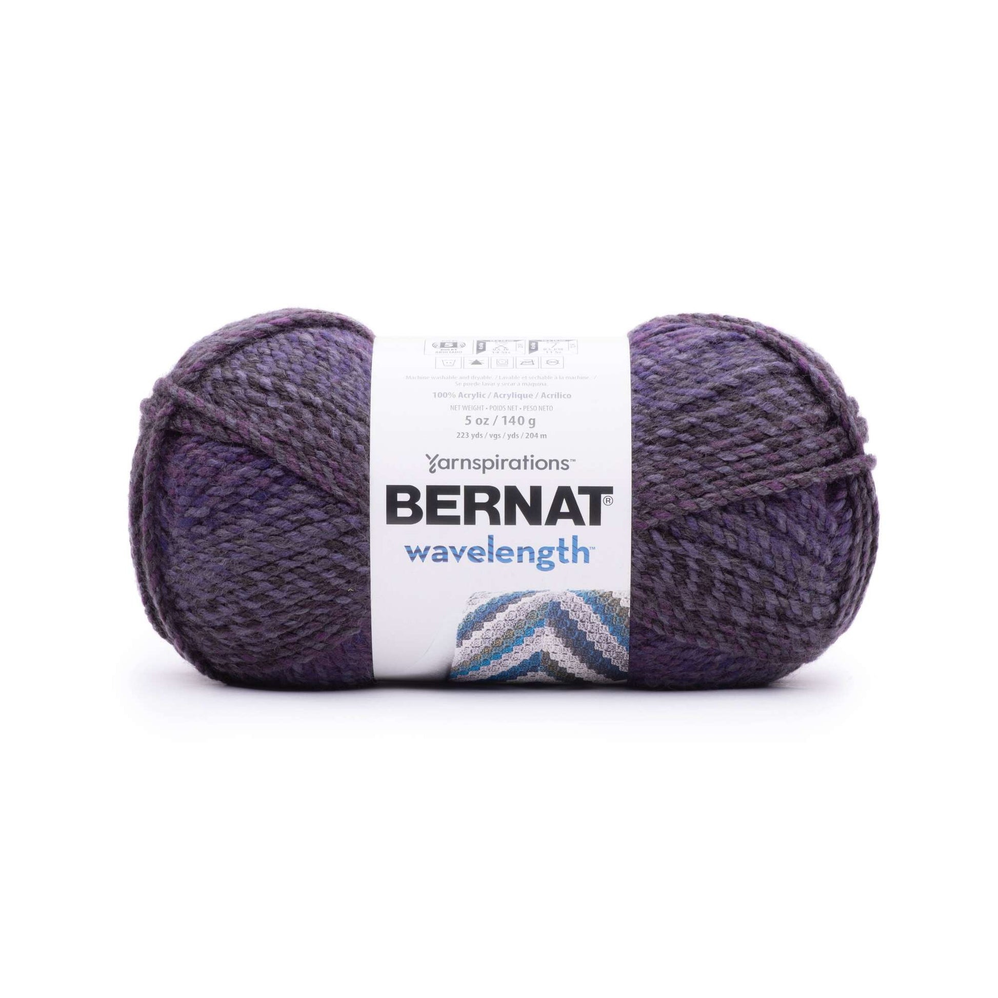 2 Ball Pack Bernat Wavelength Chunky Yarn 140g