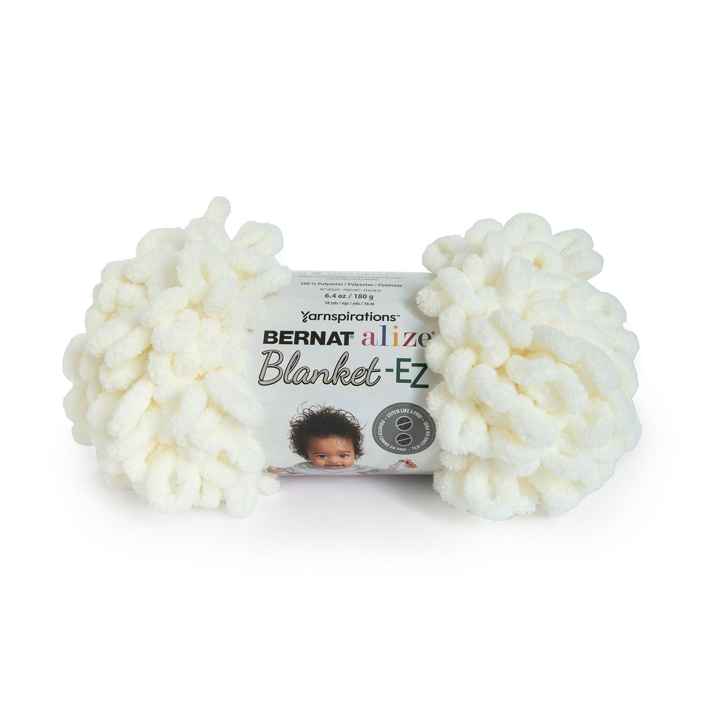 2 Ball Pack Bernat Alize Blanket-EZ Jumbo Hand Knitting Yarn 180g