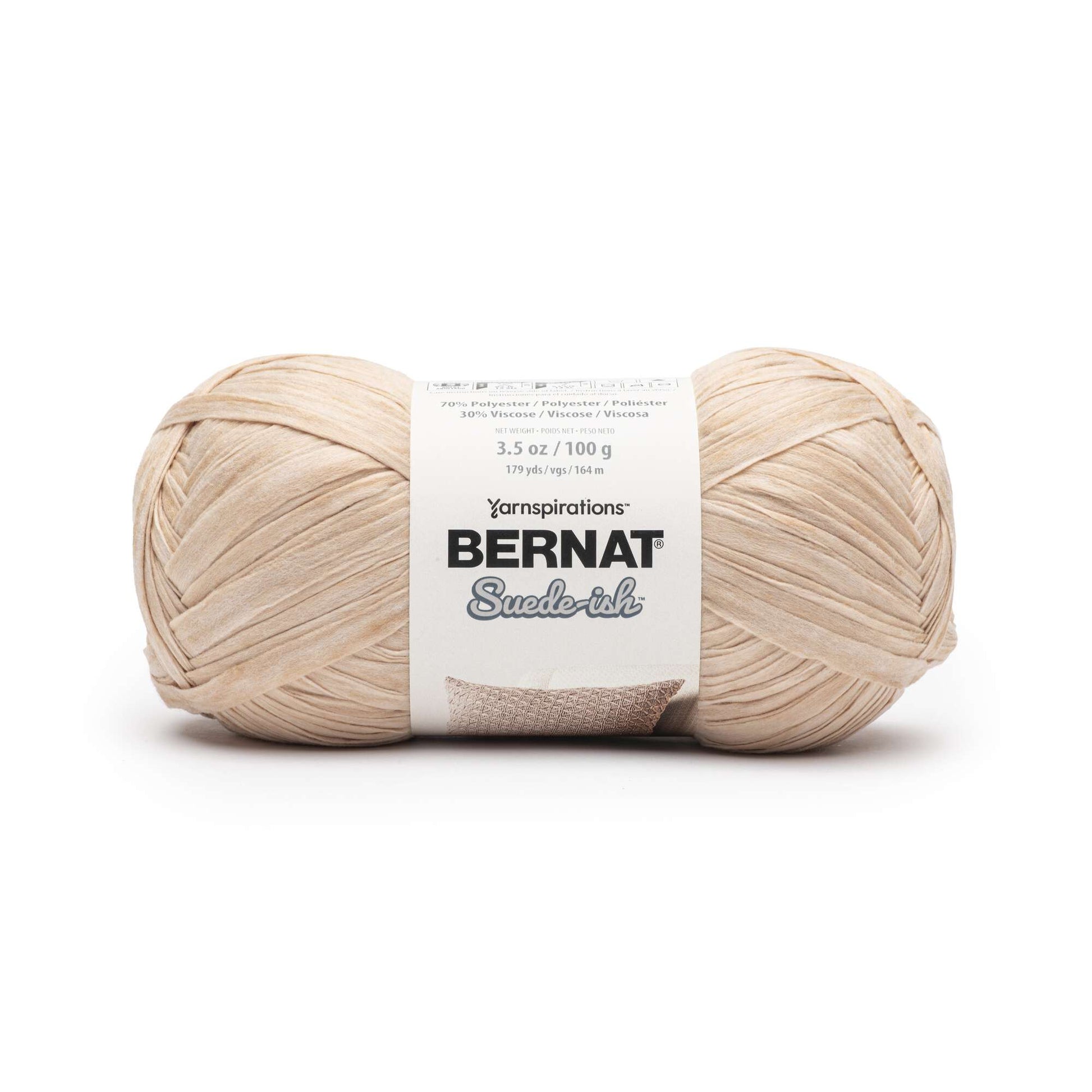 3 Ball Pack Bernat Suede-ish Chunky Yarn 160g