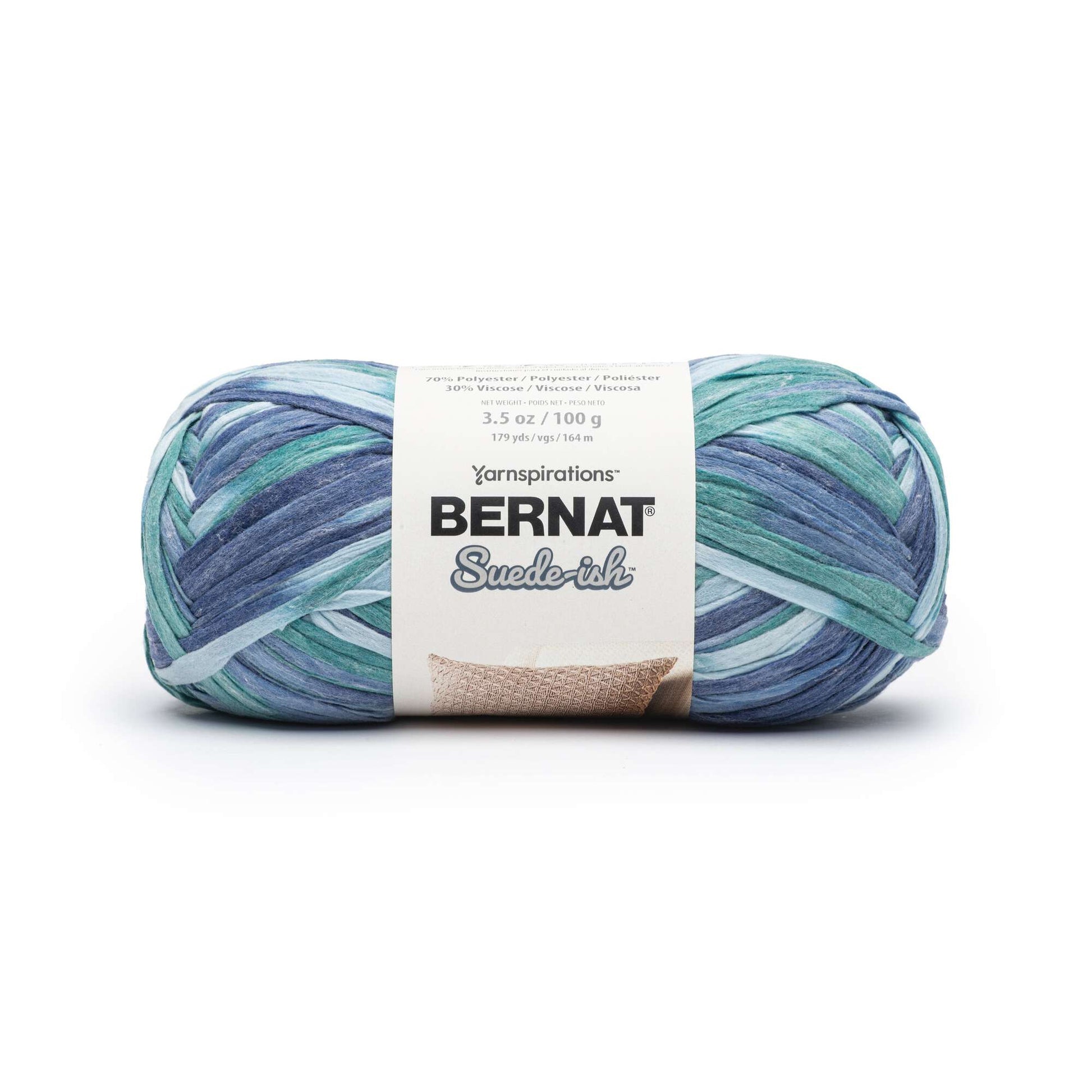 3 Ball Pack Bernat Suede-ish Chunky Yarn 160g