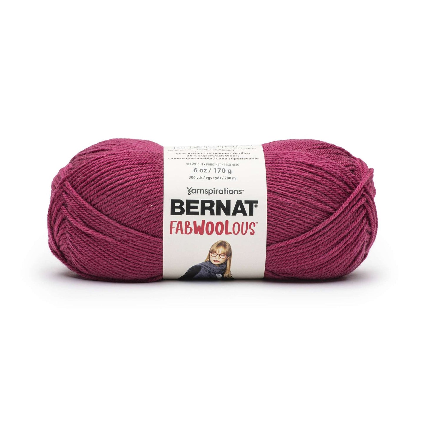 Bernat Fabwoolous Aran Yarn 160g