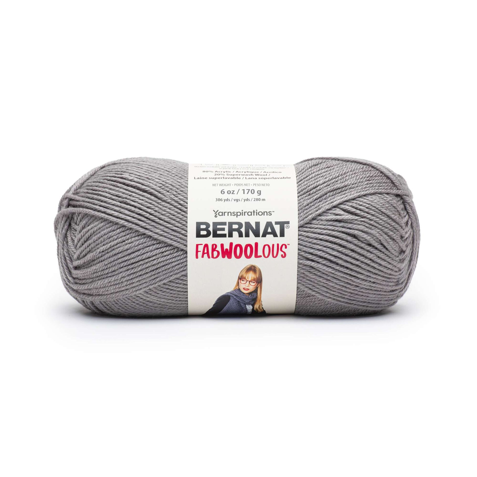 Bernat Fabwoolous Aran Yarn 160g