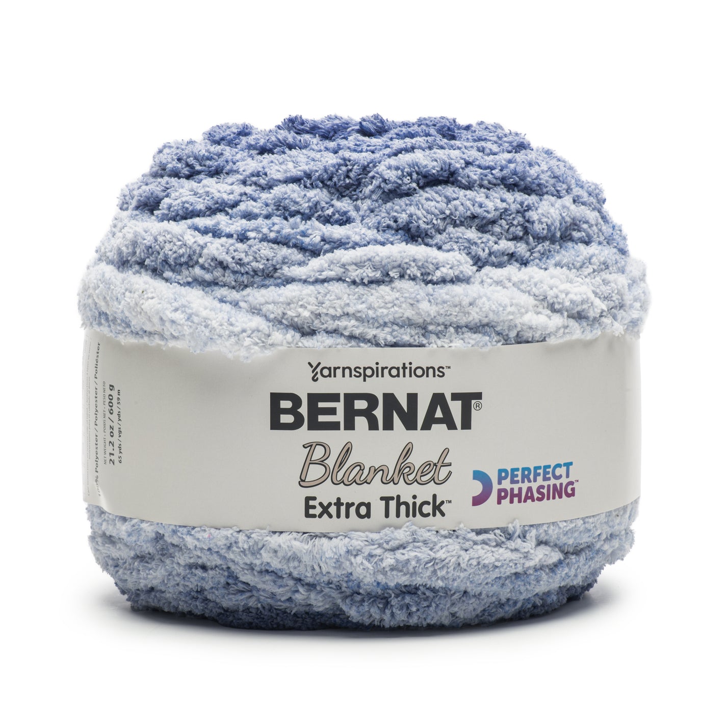 Bernat Blanket Perfect Phasing Extra Thick Super Chunky Yarn 600g