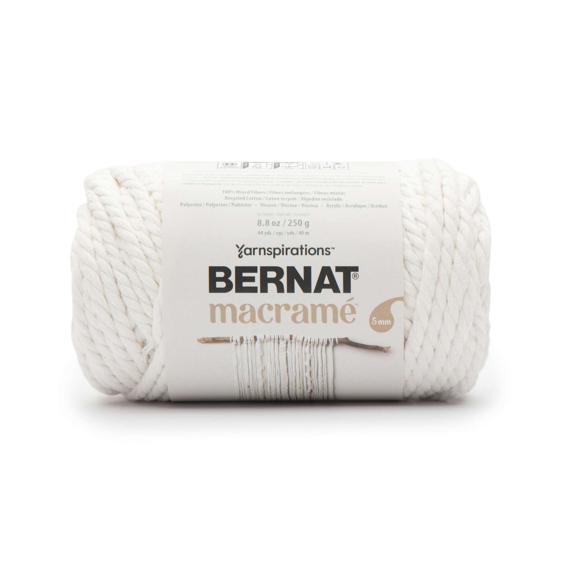 Bernat Macrame Super Chunky Yarn 250g