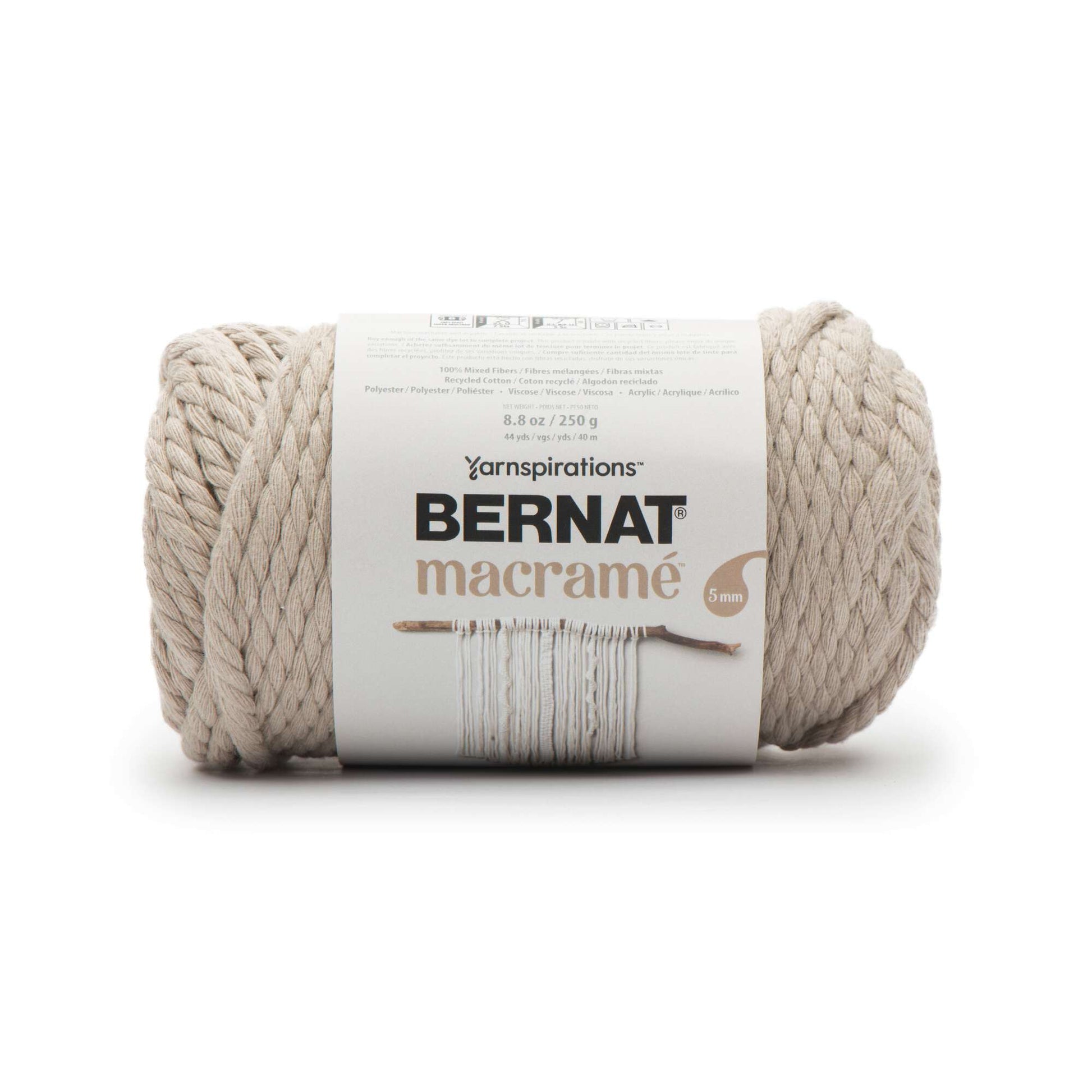 Bernat Macrame Super Chunky Yarn 250g