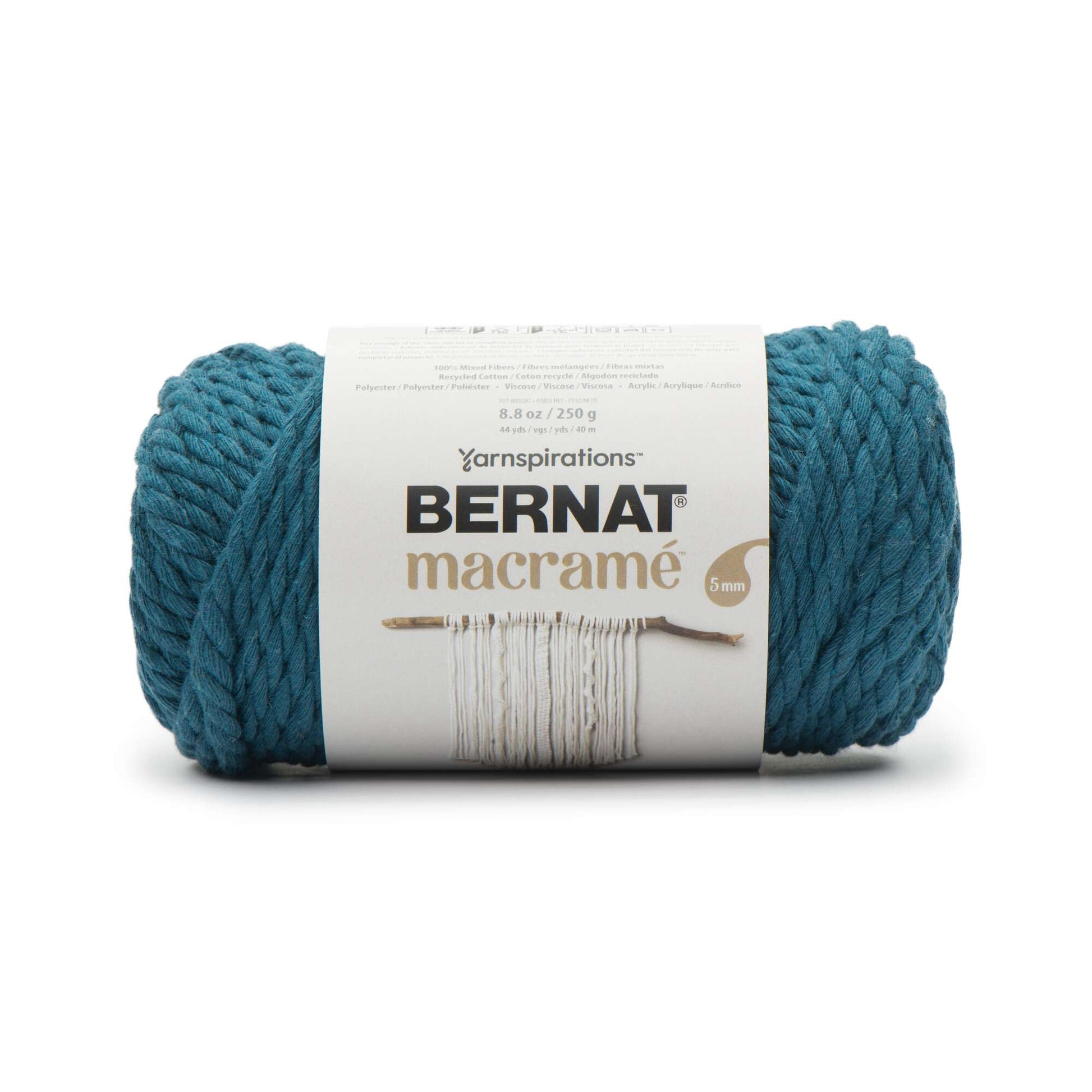 2 Ball Pack Bernat Macrame Super Chunky Yarn 250g