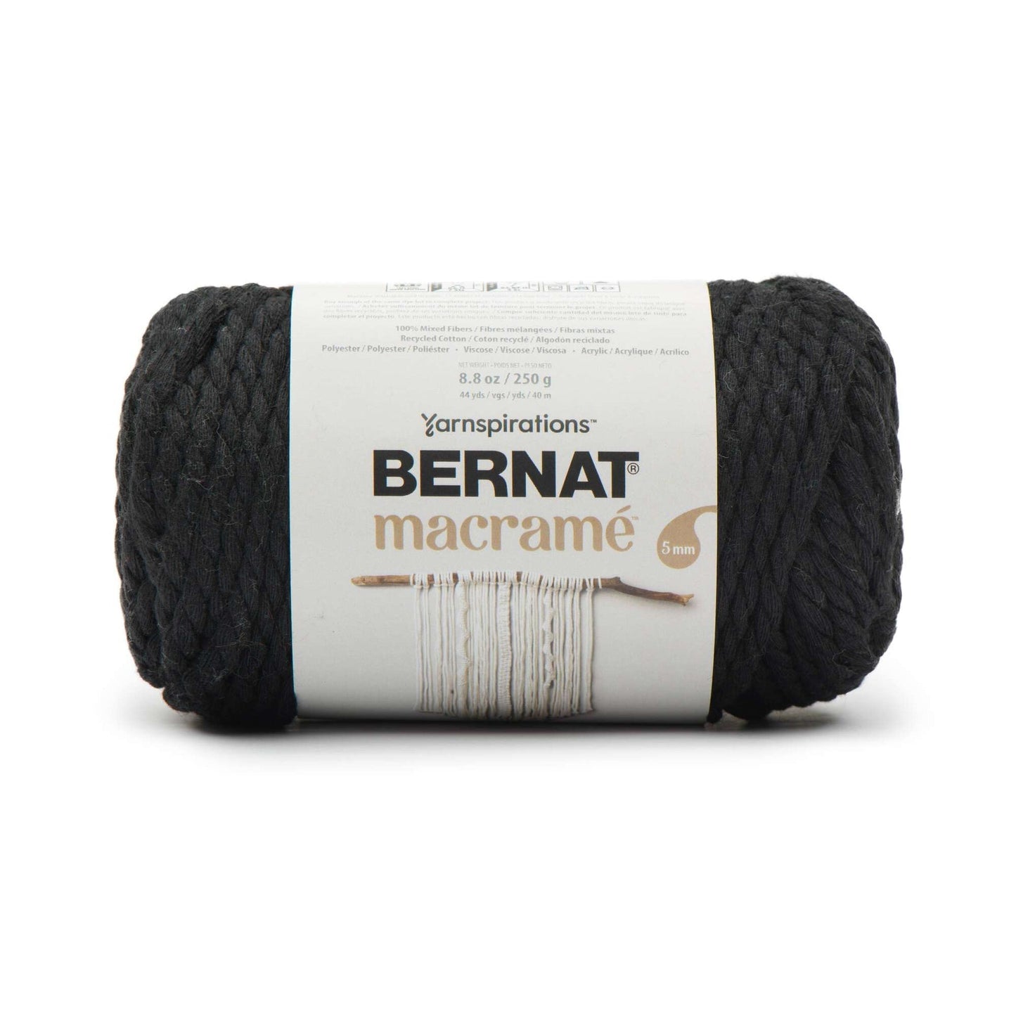 2 Ball Pack Bernat Macrame Super Chunky Yarn 250g