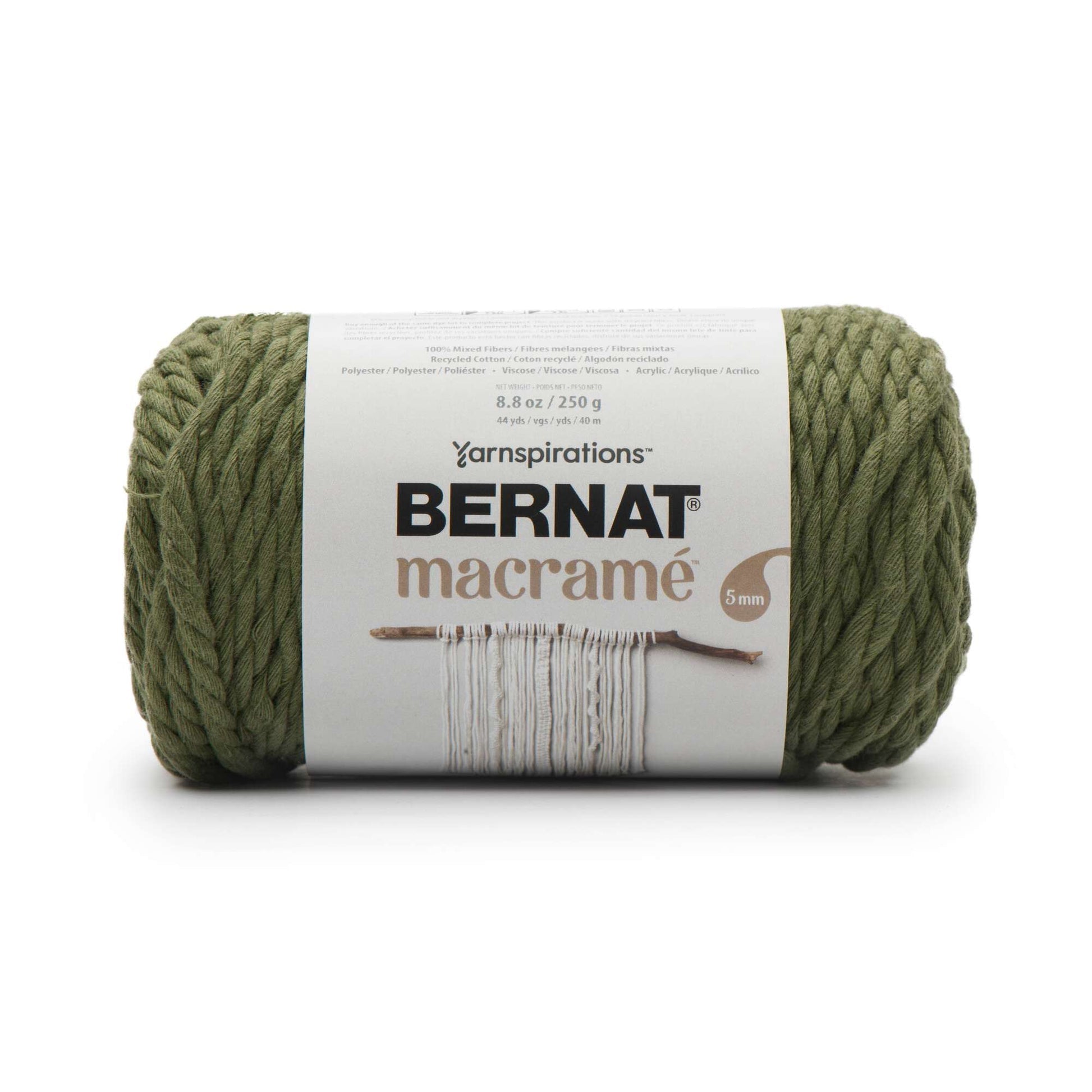 2 Ball Pack Bernat Macrame Super Chunky Yarn 250g