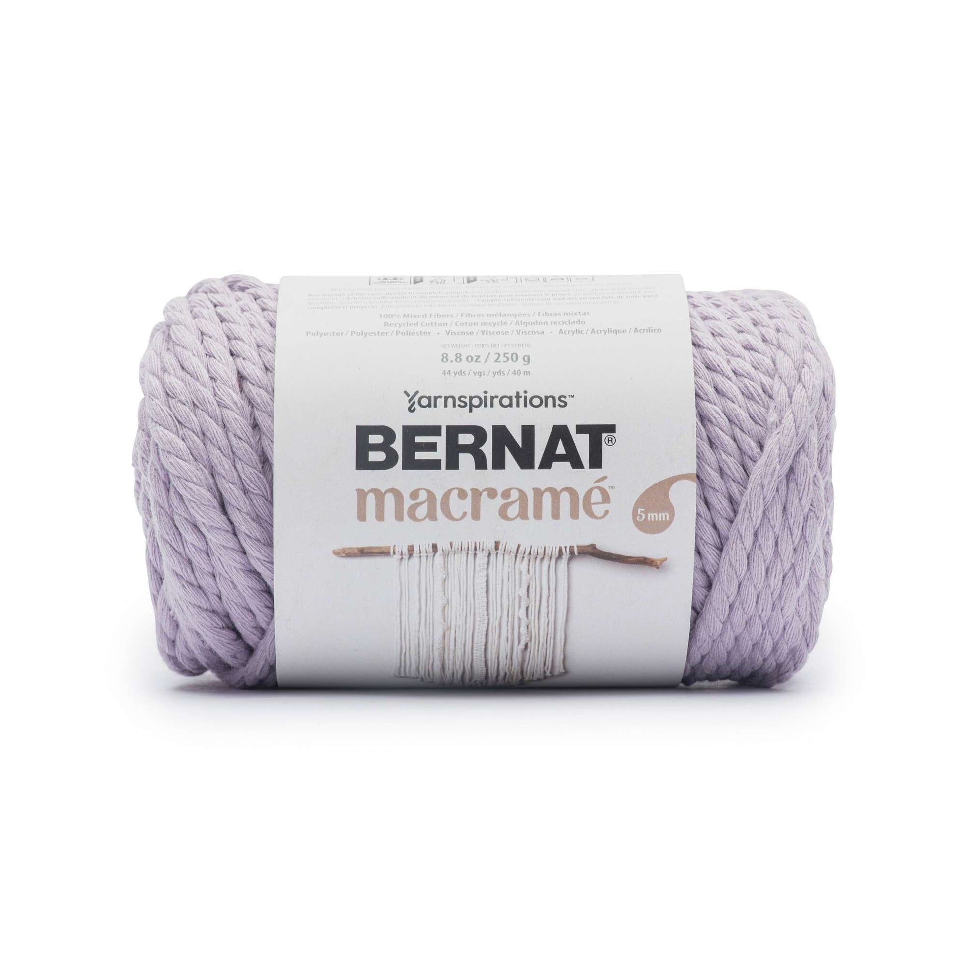 2 Ball Pack Bernat Macrame Super Chunky Yarn 250g