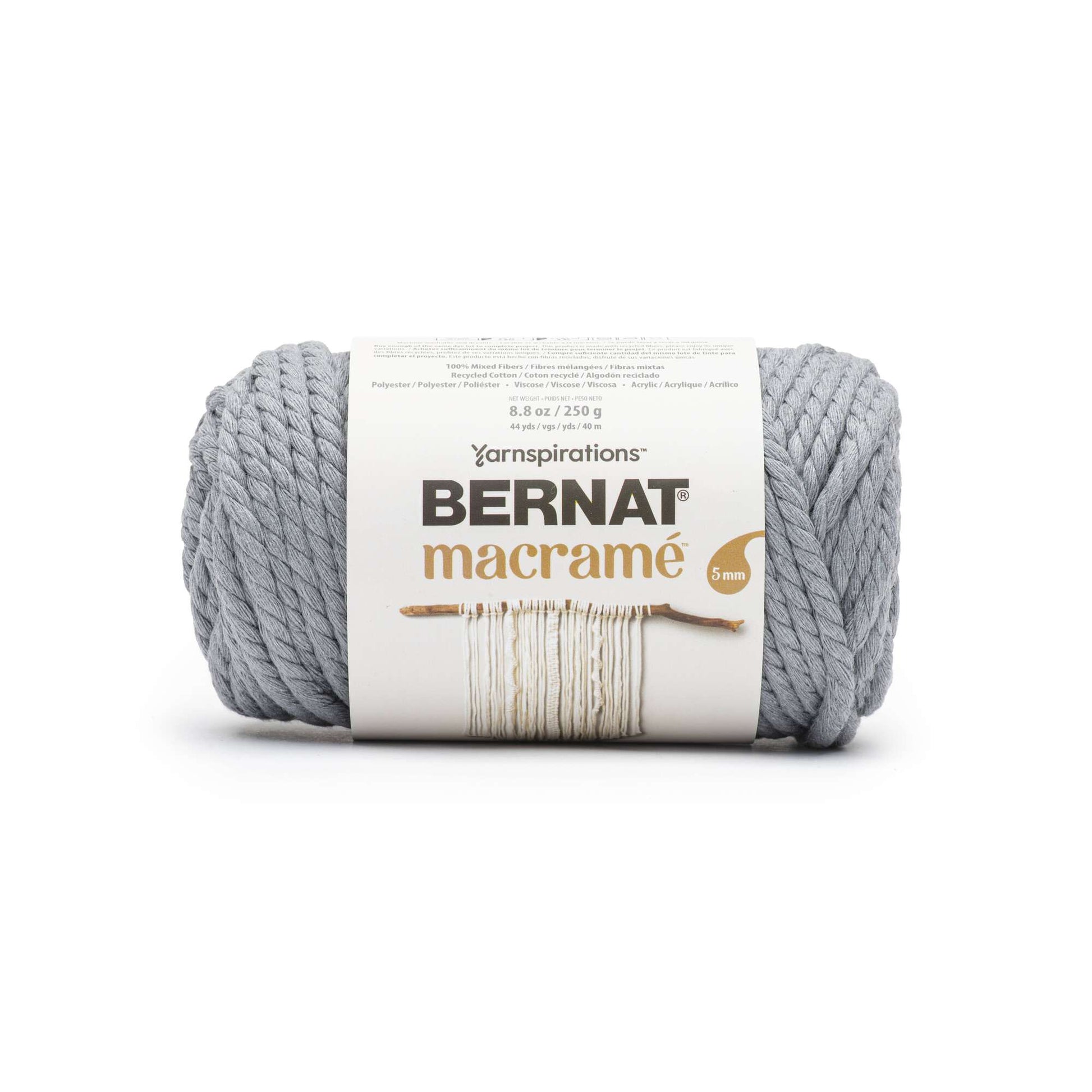 2 Ball Pack Bernat Macrame Super Chunky Yarn 250g
