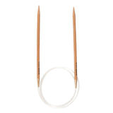 Knitting Pins: Circular: Fixed: Bamboo: 80cm x 5.00mm