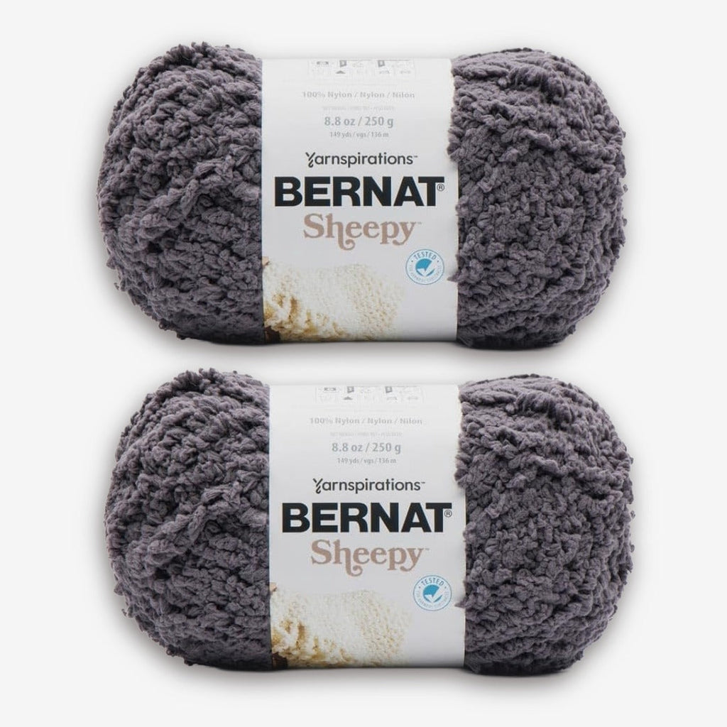 2 Ball Pack Bernat Sheepy Super Chunky Yarn 250g