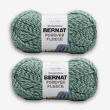 2 Ball Pack Bernat Forever Fleece Super Chunky Yarn 280g