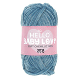 Hello Baby Love Soft Chenille Yarn 25g - 216 Denim