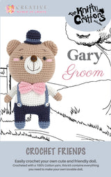 Knitty Critter Crochet Wedding Bears - Gary Groom