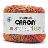 Caron Cinnamon Swirl Cakes Yarn 227g