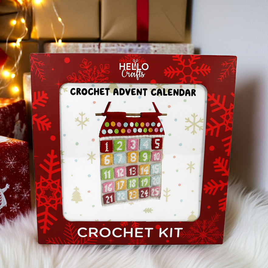 Knitty Critters - Advent Calendar Crochet Kit - Candy House