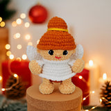 Knitty Critters - Make Christmas Crochet Kit - Angel Anch