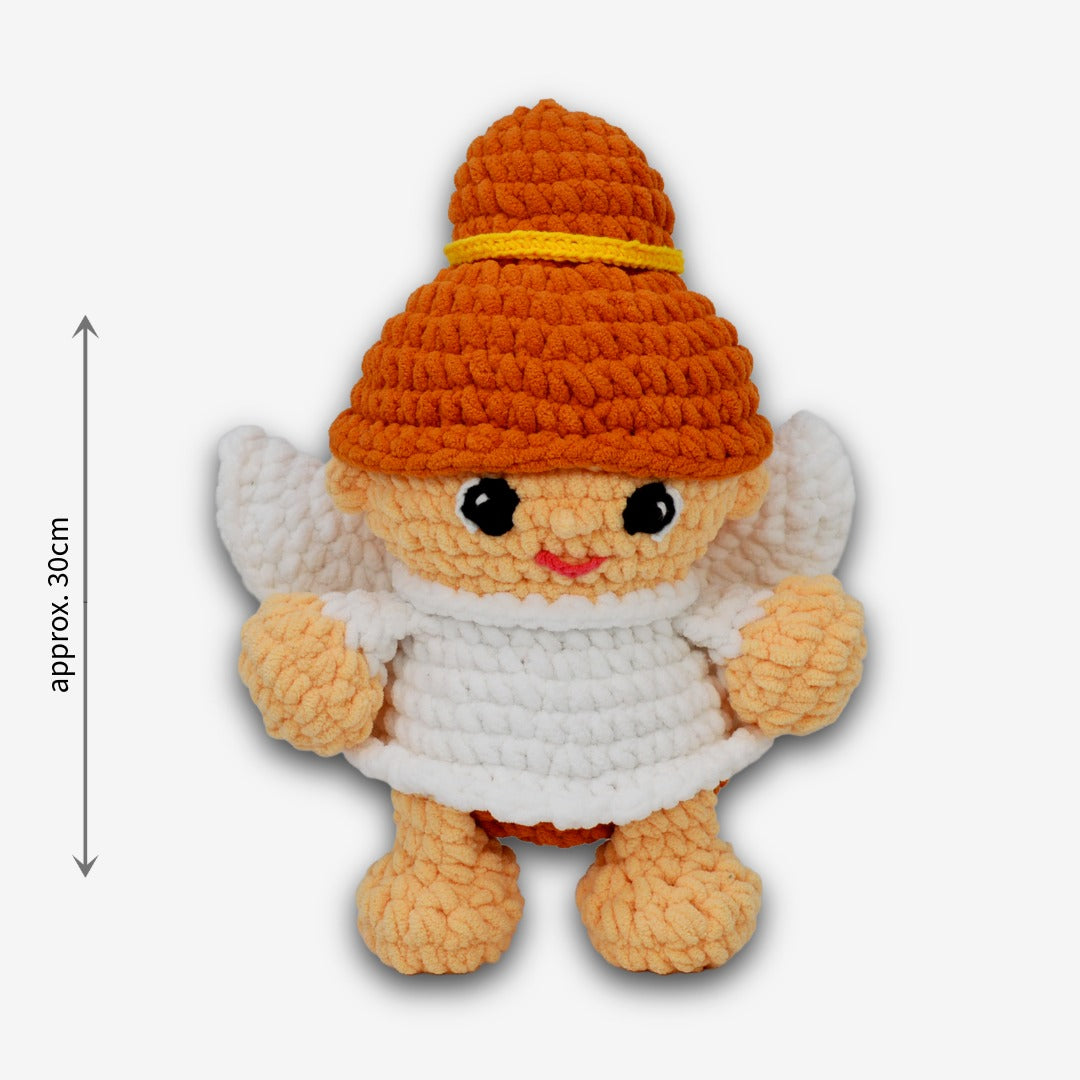 Knitty Critters - Make Christmas Crochet Kit - Angel Anch