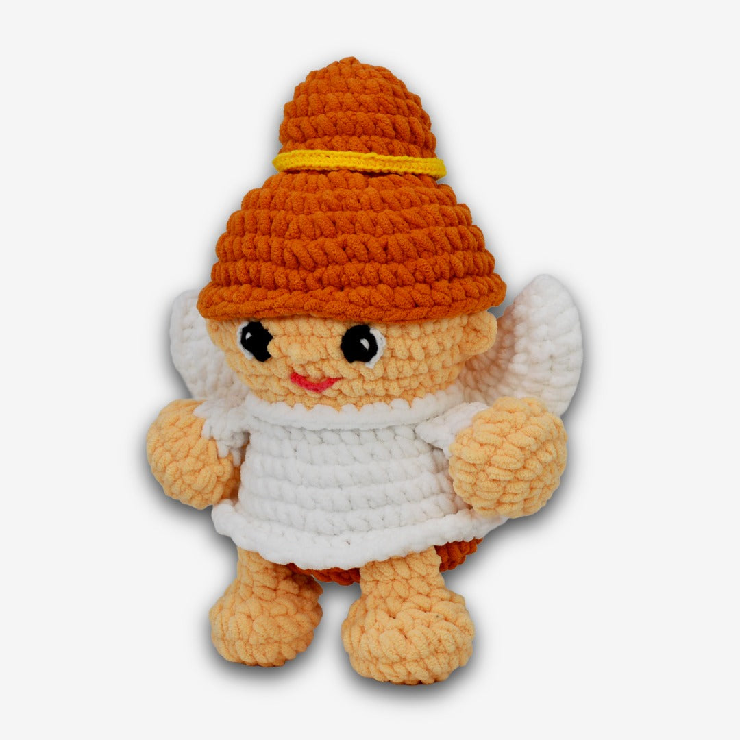 Knitty Critters - Make Christmas Crochet Kit - Angel Anch