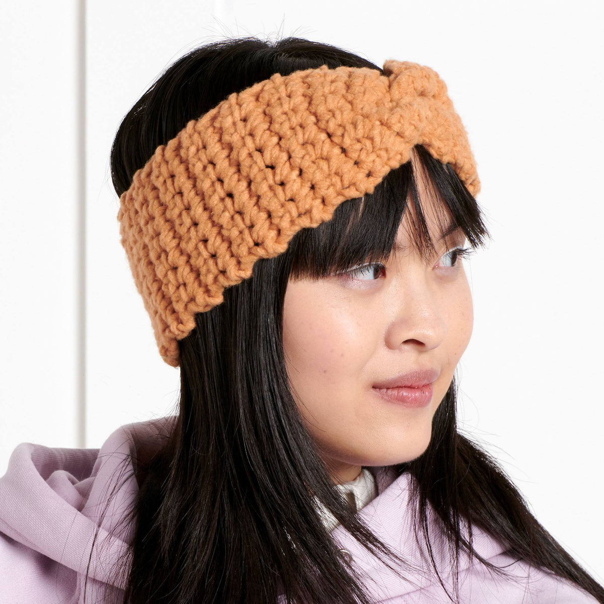 Bernat Beginner Do the Twist Crochet Headband (Digital Download)