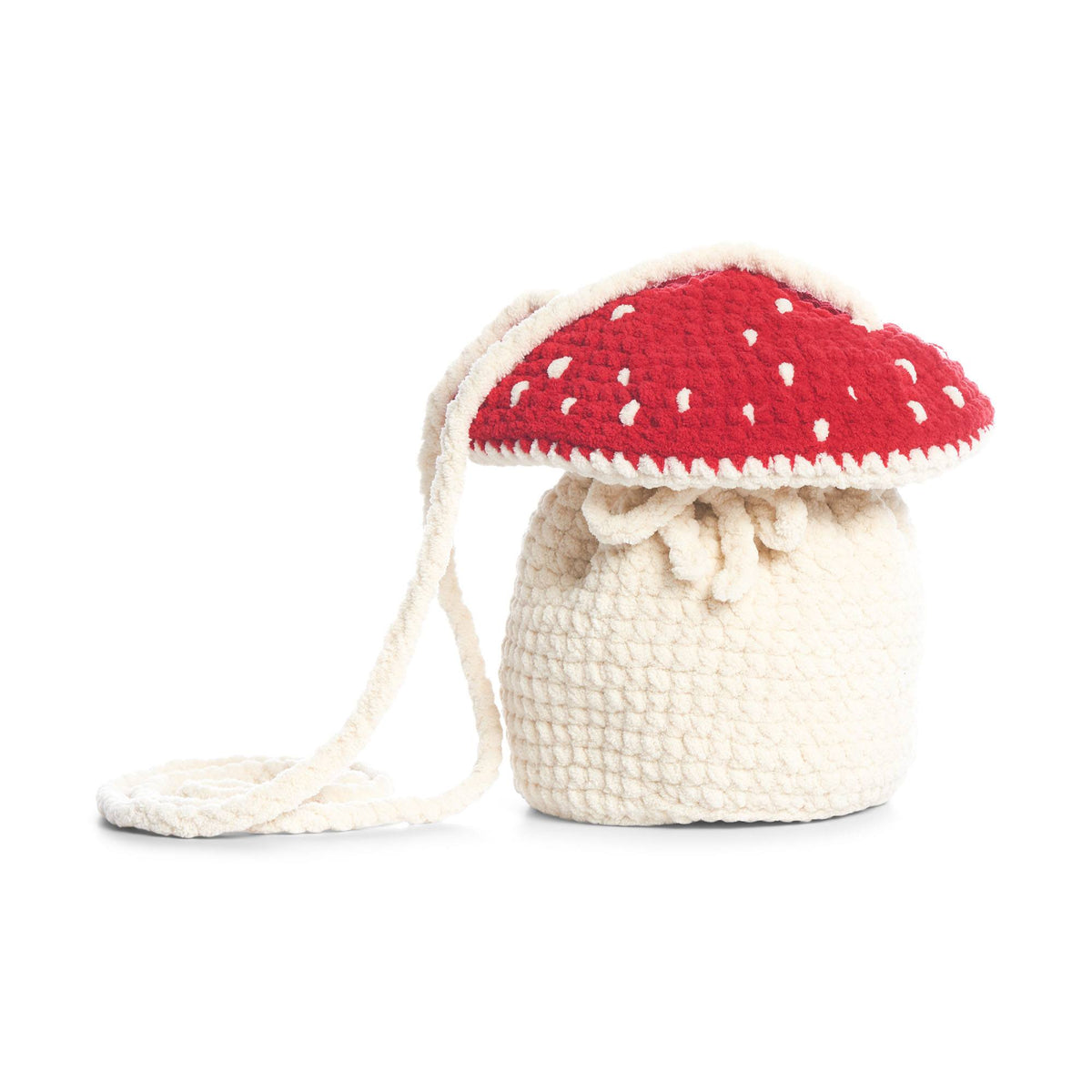 Bernat Bag of Mushroom Crochet Purse (Digital Download)