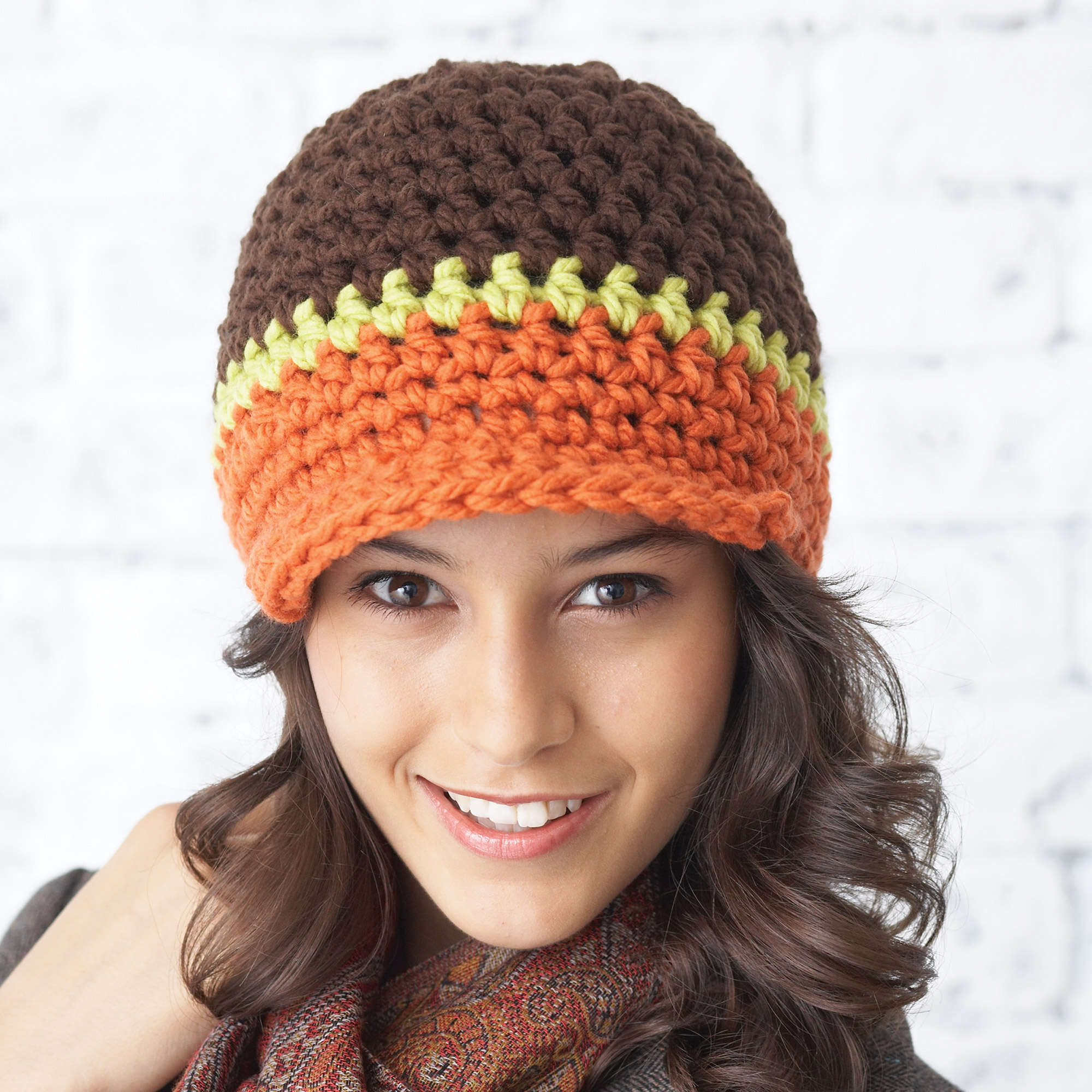 Bernat Crochet Peak Hat (Digital Download)