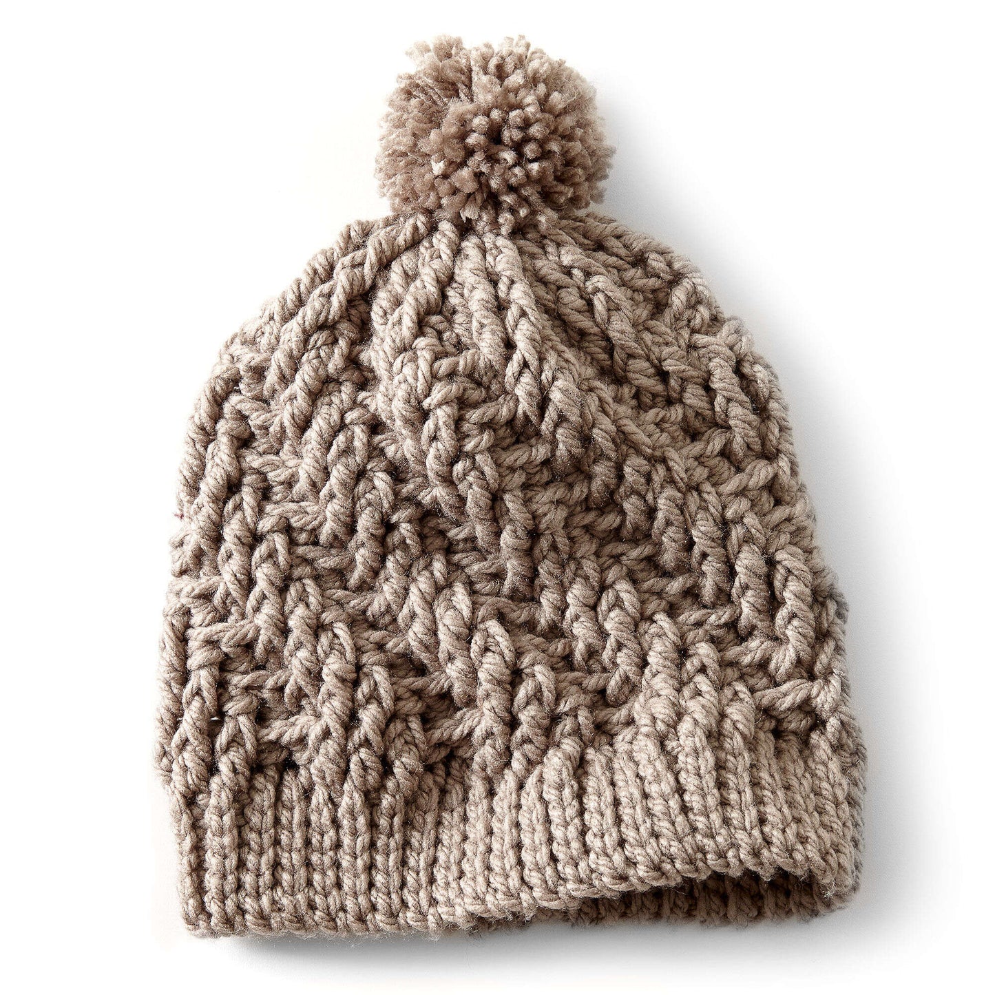 Bernat Crochet Stepping Texture Hat (Digital Download)