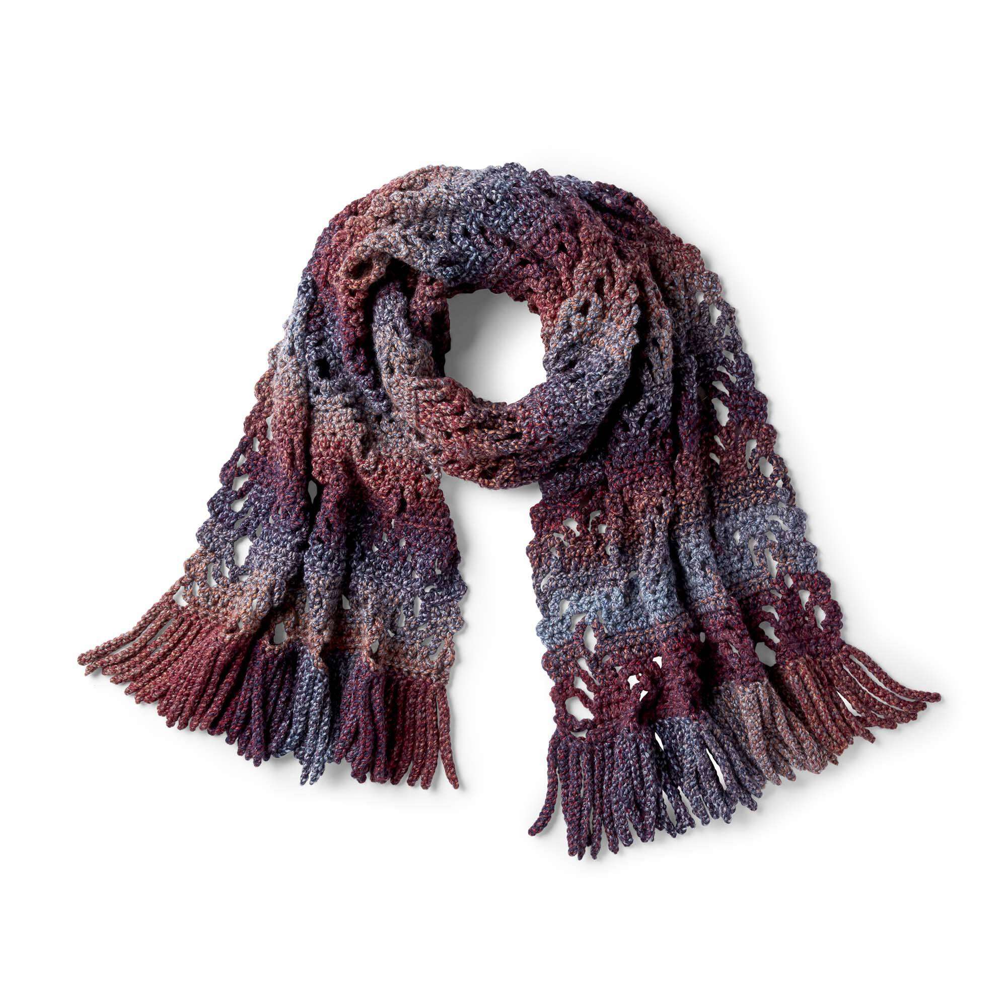 Bernat Generous Crochet Scarf (Digital Download)