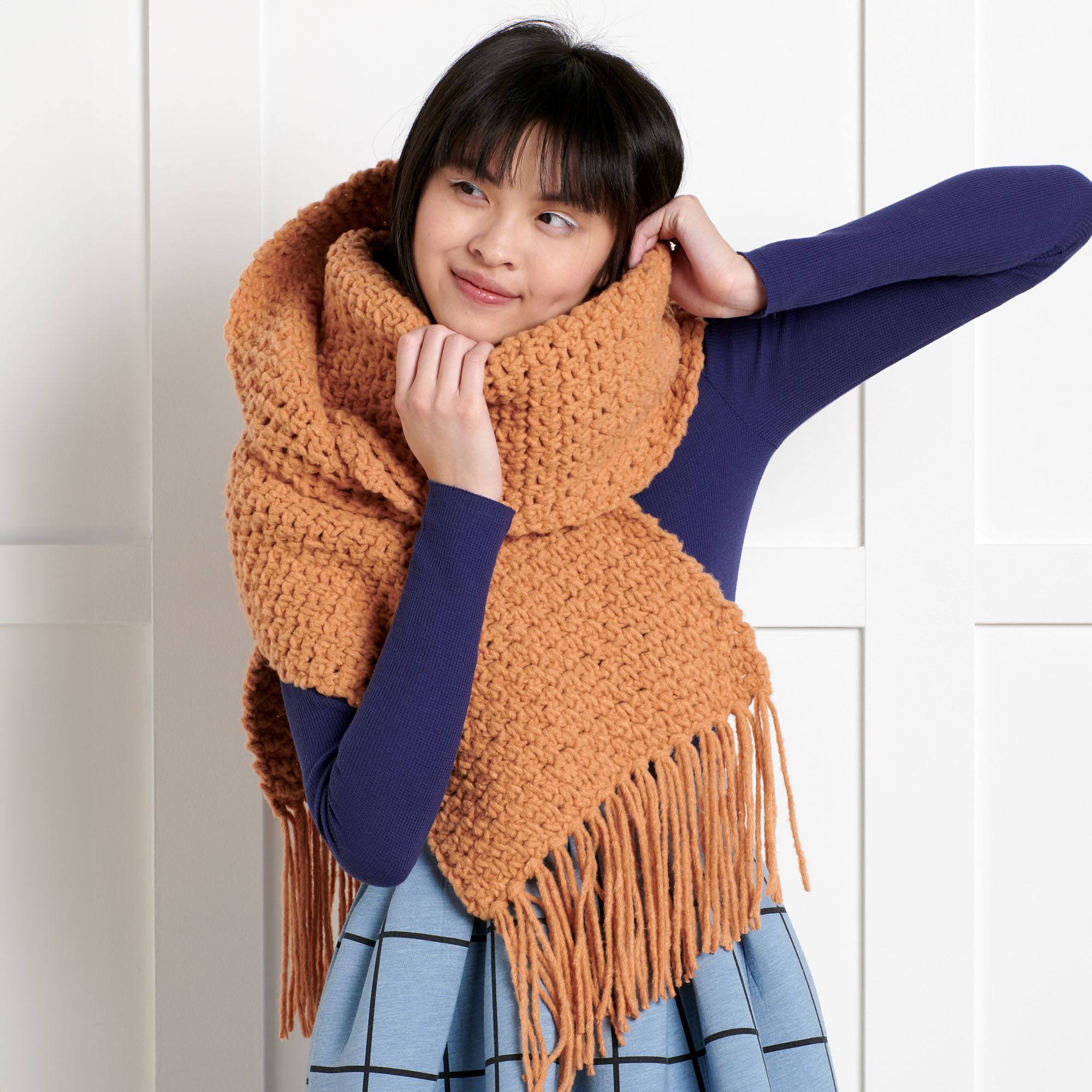 Bernat Cozy Wraps Crochet Scarf (Digital Download)