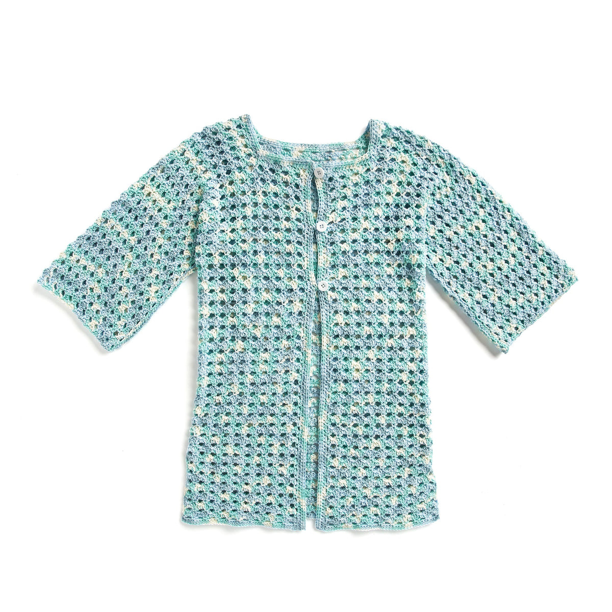 Bernat Crochet Summer Cardigan