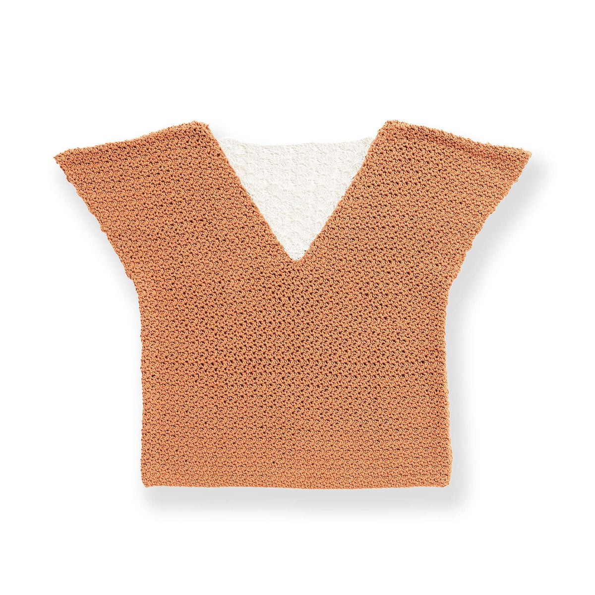 Bernat Lacy V-Neck Crochet Tee (Digital Download)